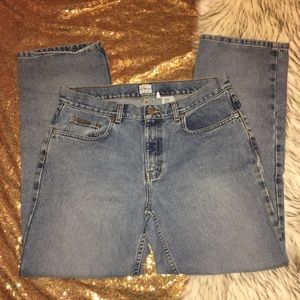 Calvin Klein Jeans Easy Straight Leg Light Wash